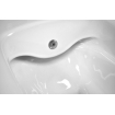 Sanicare Rondo wandbidet 51.5x36cm compact met bidetspoeler zonder zitting wit SW536967