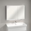Villeroy & Boch My view spiegelkast 100x75cm 2 deuren 2 contactdoos LED SW641581