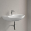 Villeroy & Boch O.novo Wastafel - 65x48x18cm - glans wit Alpin (wit) - met overloop SW878400