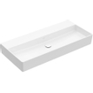 Villeroy & Boch Memento 2.0 wastafel onderzijde geslepen 100x47cm zonder overloop zonder kraangat wit SW358454