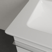 Villeroy & Boch Venticello wastafel zonder kraangat 65x50cm met overloop ceramic+ wit 1025149