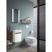 Duravit Vero Air fontein kraangat rechts 38x25cm wit SW211103