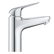 GROHE Swift QuickFix Wastafelkraan - m-size - met push open waste - chroom SW1109327