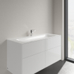 Villeroy & Boch Finion Meubelwastafel - 1200 x 500 x 160 mm - Wit Alpin CeramicPlus - zonder overloop - ongeslepen SW106536