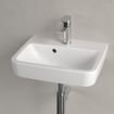 Villeroy & Boch O.novo fontein onderzijde geslepen 45x37cm m.1 kraangat ceramic+ wit SW448475