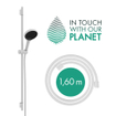 Hansgrohe Rainfinity doucheset 130 3jet glijstang 90cm m.wit SW918498