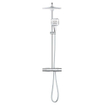 GROHE Rainshower SmartActive Regendoucheset Opbouw -hoofddouche 31cm - handdouche vierkant - thermostatisch - SmartActive - chroom SW472373