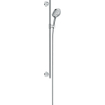 Hansgrohe Raindance select s 120 unica comfort glijstangset 90cm chroom wit SW66602