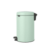 Brabantia NewIcon Pedaalemmer - 12 liter - kunststof binnenemmer - jade green SW1026502