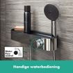 Hansgrohe Pulsify thermostaat met glijstangset 90cm 10.5cm 3jet chroom SW651035