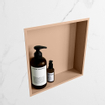 MONDIAZ EASY Nis - 29.5x29.5cm - geschikt voor in- of opbouw - 1 vak - kleur Rosee | Rosee SW1017020