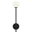 Astro Orb Single wandlamp excl. G9 mat zwart SW680088