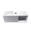 Wiesbaden Julia fontein Solid surface met nis 54 x 20 x 20 cm mat wit SW641775