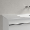 Villeroy & Boch Venticello Meubelwastafel - wasbak rechts zonder kraangat - 100x50cm - overloop - wit 1025136