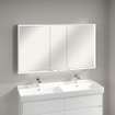 Villeroy & Boch My view spiegelkast 130x75cm 3 deuren 2 contactdoos LED SW641566