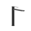Nemo Nero verhoogde wastafelkraan mat zwart SW369959