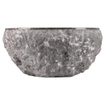 Differnz ASTI Waskom - 38cm - gepolijst natuursteen - grijs SW1236906