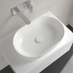 Villeroy & Boch Architectura waskom 60x40x15.5cm Ovaal zonder overloopgat Wit Alpin glans Ceramic SW762310