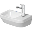 Duravit DuraStyle fontein kraangat rechts 36x22cm wit SW197110