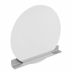 Mondiaz SPOT Badkamerspiegel - rond 110cm - spiegelplanchet - kleur Plata SW1235586