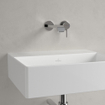 Villeroy & Boch Memento 2.0 wastafel voor handdoekhouders 50x42cm zonder overloop zonder kraangat wit SW358423
