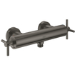 GROHE Atrio douchekraan met koppelingen met kruisgrepen brushed hard graphite SW224956