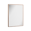 Crosswater MPRO spiegel met verlichting - 80x60cm - LED - verticaal/horizontaal - geborsteld brons SW1026476