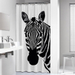 Sealskin Zebra Douchegordijn 180x200 cm PEVA Zwart / Wit SW699501