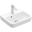 Villeroy & Boch O.novo fontein onderzijde geslepen 45x37cm m.1 kraangat ceramic+ wit SW448475