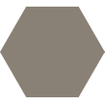 Cifre Ceramica Hexagon Timeless wand- en vloertegel - 15x17cm - 9mm - Zeshoek - Taupe mat SW476710