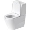 Duravit D-Neo staand toilet 37x65x40cm Wit Hoogglans SW640425