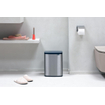 Brabantia Bo Afvalemmer - 7 liter - kunstof binnenemmer - matt steel fingerprint proof SW1026551