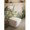 Villeroy & Boch Finion closetzitting met deksel met softclose en quick release ceramic+ stone white SW209583