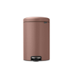 Brabantia NewIcon Pedaalemmer - 20 liter - kunststof binnenemmer - satin taupe SW1117478