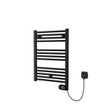 Plieger Elba Electrical elektrische designradiator - 702X400mm - met thermostaat - 300w - mat zwart SW1221764