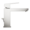 GROHE Eurocube waterbesparende wastafelkraan m-size met waste supersteel SW444121