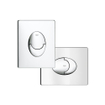 GROHE bedieningsplaat Rapid SL dual flush horizontaal chroom 0729124