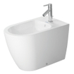 Duravit Starck Me staand bidet 37x60cm met kraangat met overloop mat wit SW358203