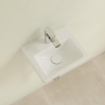 Villeroy en Boch Subway 2.0 fontein 37x30,5cm 1 kraangat met overloop wit 1024211