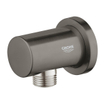 GROHE Rainshower Wandaansluitbocht - ronde rozet - brushed hard graphite SW98901