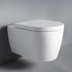 Duravit ME by Starck WC-zitting - 43.8x37.4x4cm - compact - softclose - quickrelease - zijdemat wit SW1204381