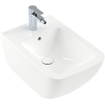 Villeroy & Boch Venticello wandbidet met 1 kraangat 37.5x56cm met overloop wit 1025162
