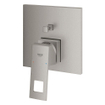 GROHE Eurocube afbouwdeel v. inbouw badkraan m. omstel supersteel SW523669