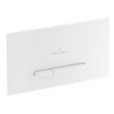 Villeroy & Boch Viconnect bedieningsplaat E300 DF frontbediend 25.3x14.5cm kunststof wit SW106653
