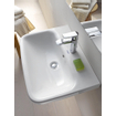 Duravit Durastyle wastafel 65x44cm 1 kraangat met overloop wit SW54093
