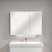 Villeroy & Boch My view spiegelkast 100x75cm 2 deuren 3 contactdoos LED SW641573