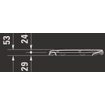 Duravit D-code Vital WC-zitting 49x36.1x4.3cm met softclose met quickrelease Kunststof wit Glanzend 0295866