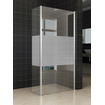 Wiesbaden zijwand + hoekprofiel 300x2000 10mm NANO gedeeltelijk matglas SW384993