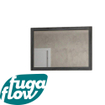 FugaFlow Eccelente Arredo spiegel badkamerspiegel - 100x70cm - zwartbruin SW1123622