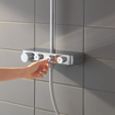GROHE Euphoria smartcontrol Regendoucheset Opbouw - hoofddouche vierkant 31cm - handdouche staaf - chroom SW209453